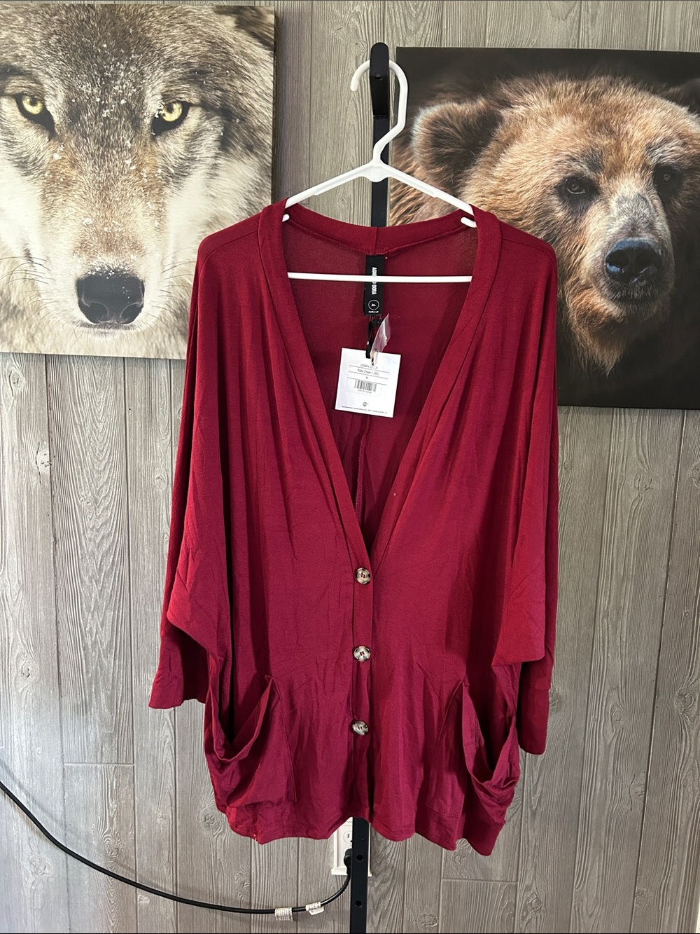 Agnes & Dora Oversized Cardigan